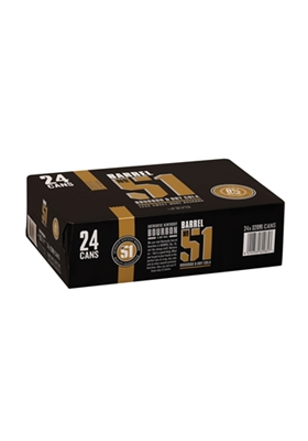 Barrel 51 Bourbon & Cola Cans 24 x 320ml