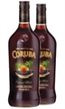 2 x Coruba Rum Bottles 1000ml, 37.2%