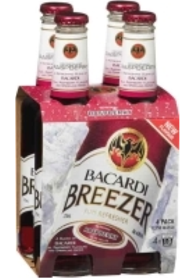 Bacardi Breezer Raspberry Bottles 4 x 27